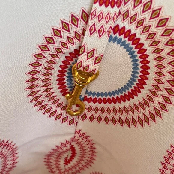 PUTU by J MacLear Natural Straw Bag Beach Tote Round Handle Green Trim Lined - Picture 8 of 11